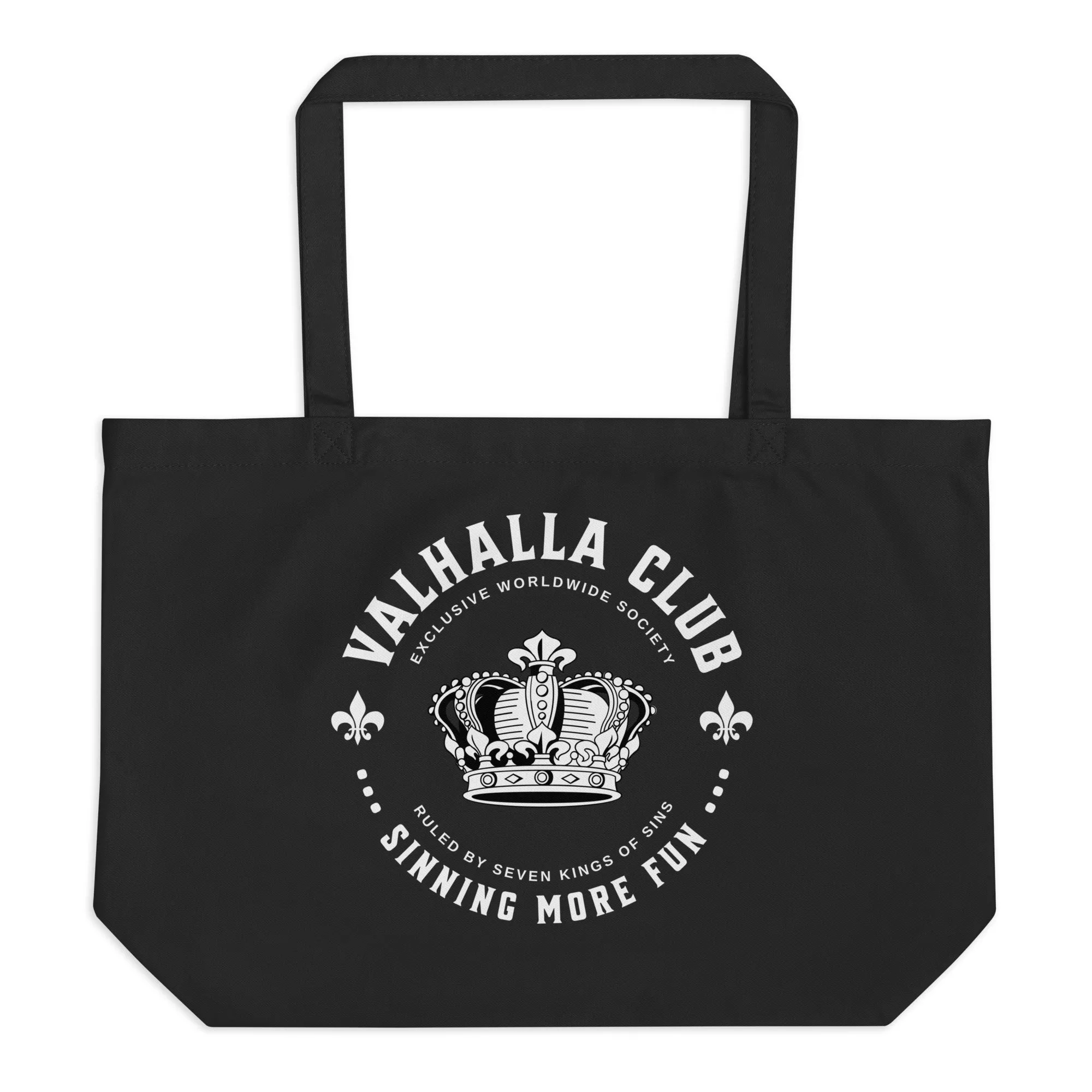 Valhalla Club Large Tote Bag