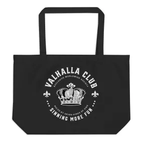 Valhalla Club Large Tote Bag