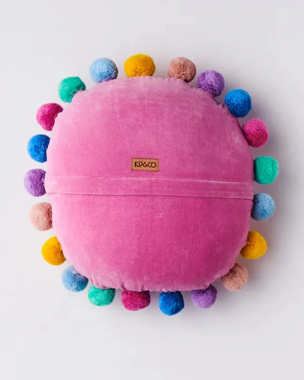 VELVET PEA CUSHION | Rom Pom Pom