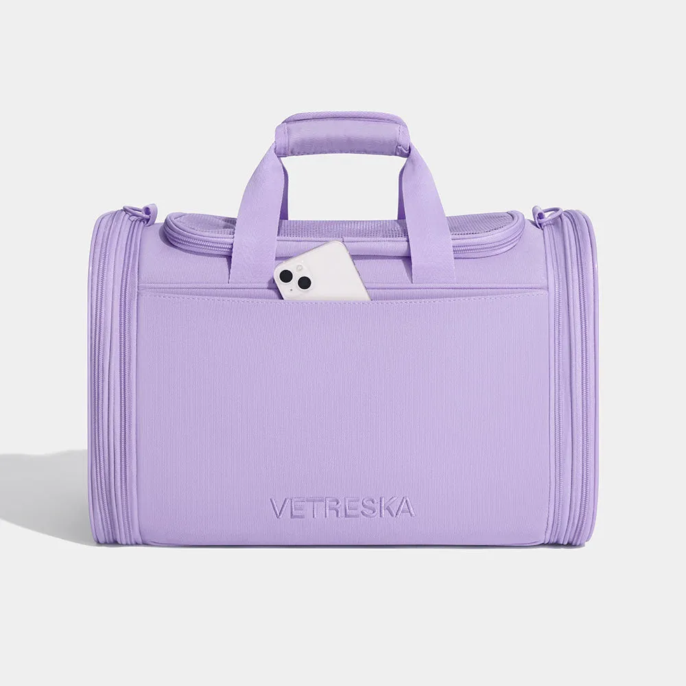 VETRESKA Violet Voyage Carrier For Cats & Dogs