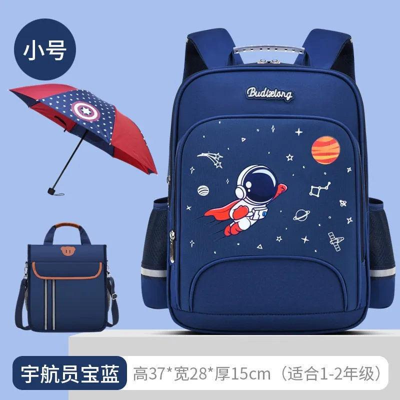 Waterproof Children School Bags For Boys Kids Backpack Orthopedic Backpack schoolbag Primary School backpack mochila