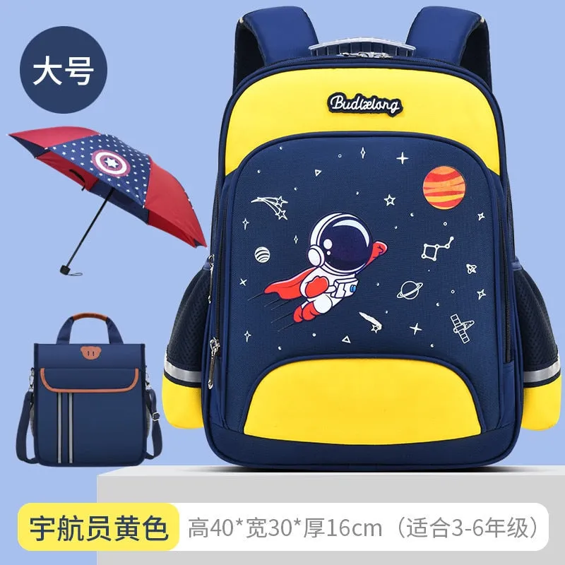 Waterproof Children School Bags For Boys Kids Backpack Orthopedic Backpack schoolbag Primary School backpack mochila