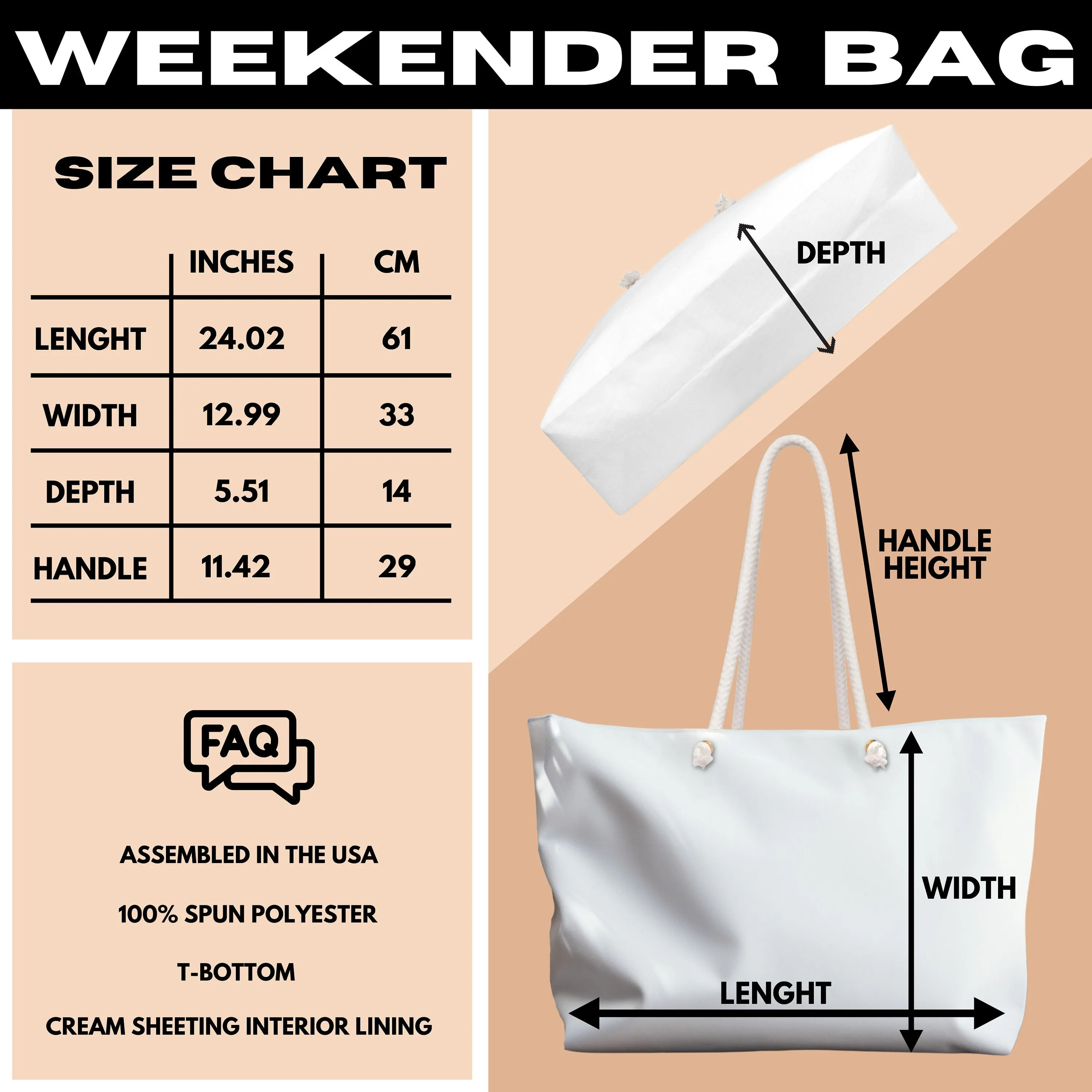 Weekender Bag - Beach Balls Canvas Tote - Great Gift For Friends