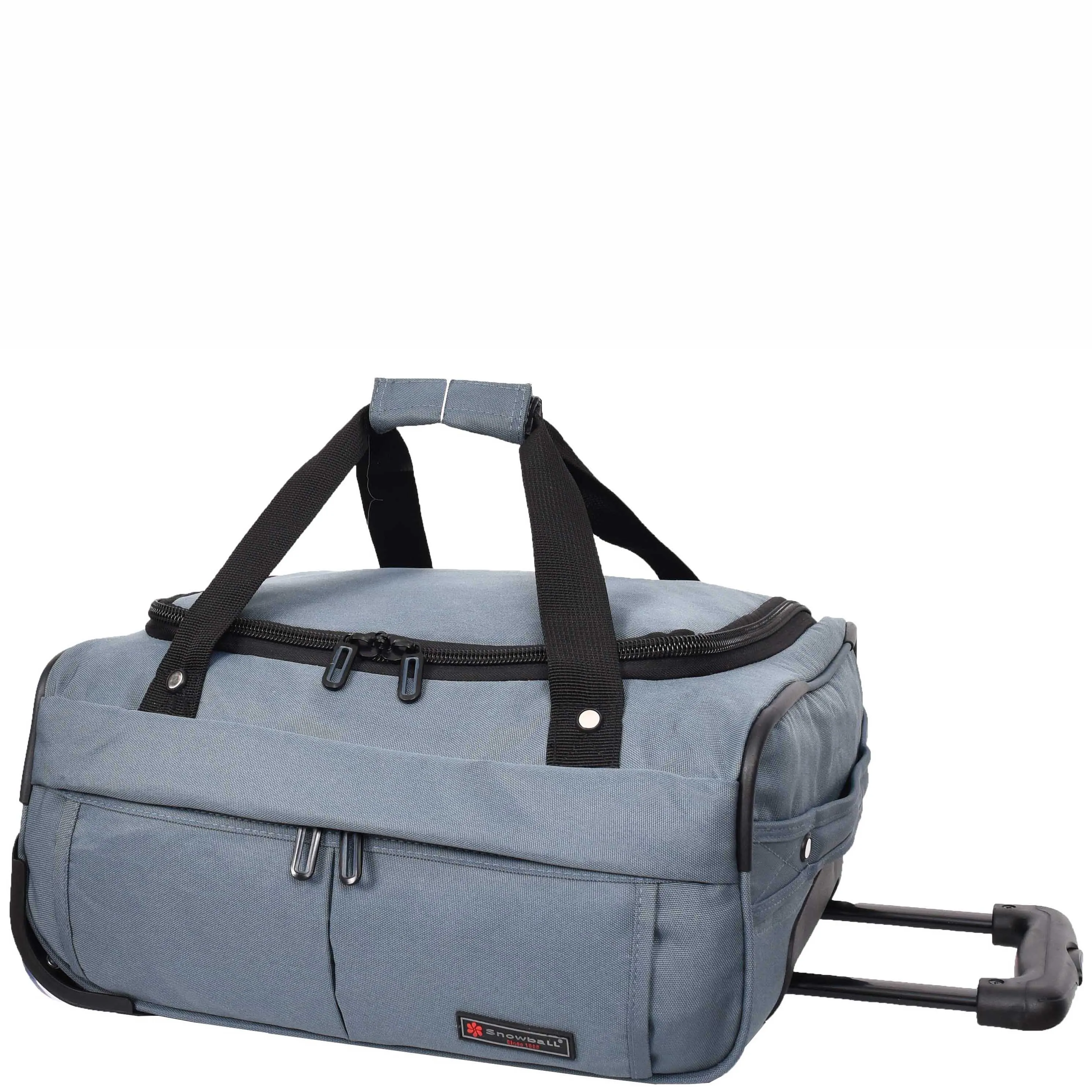 Wheeled Holdall Duffle Mid Size Bag HOL214 Grey