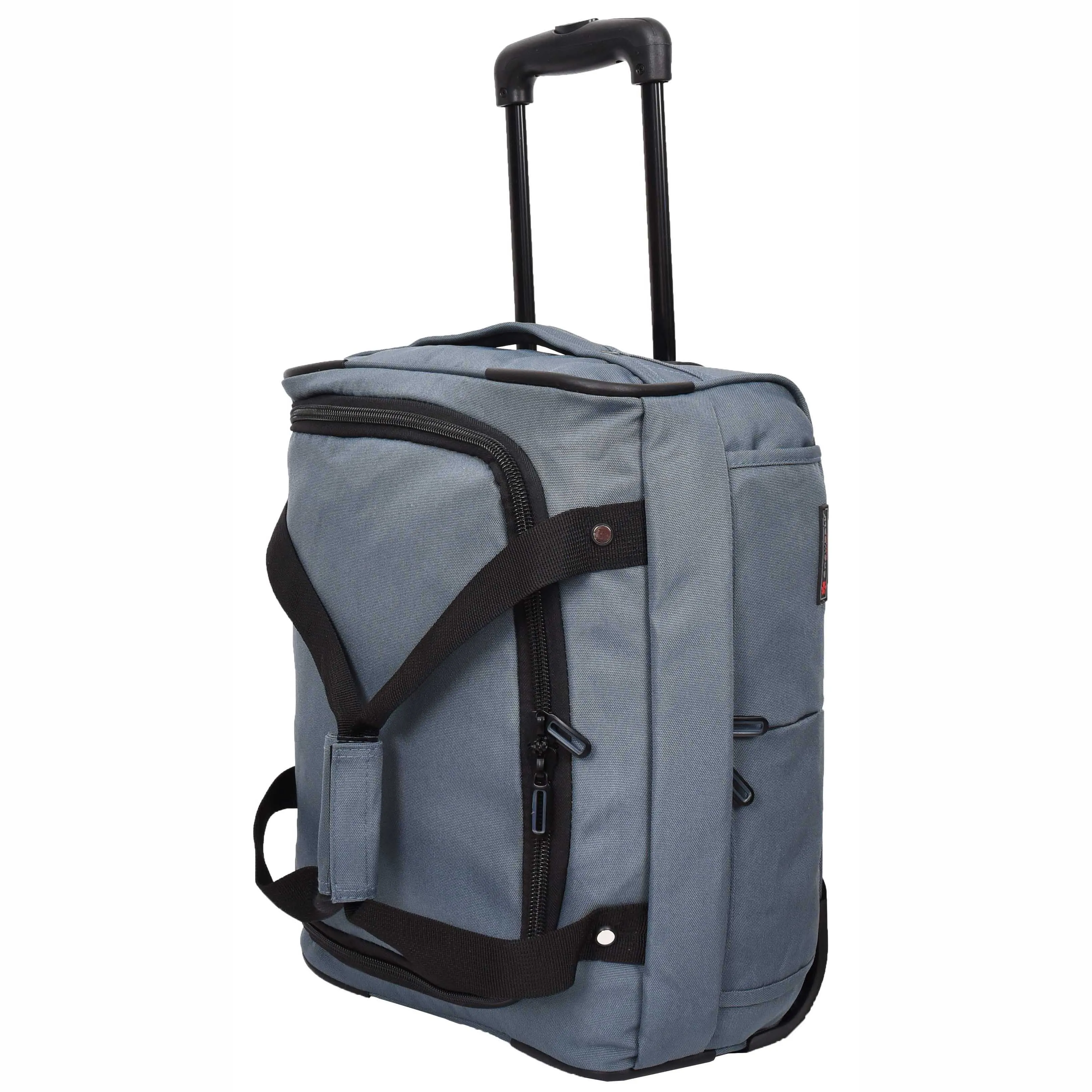 Wheeled Holdall Duffle Mid Size Bag HOL214 Grey