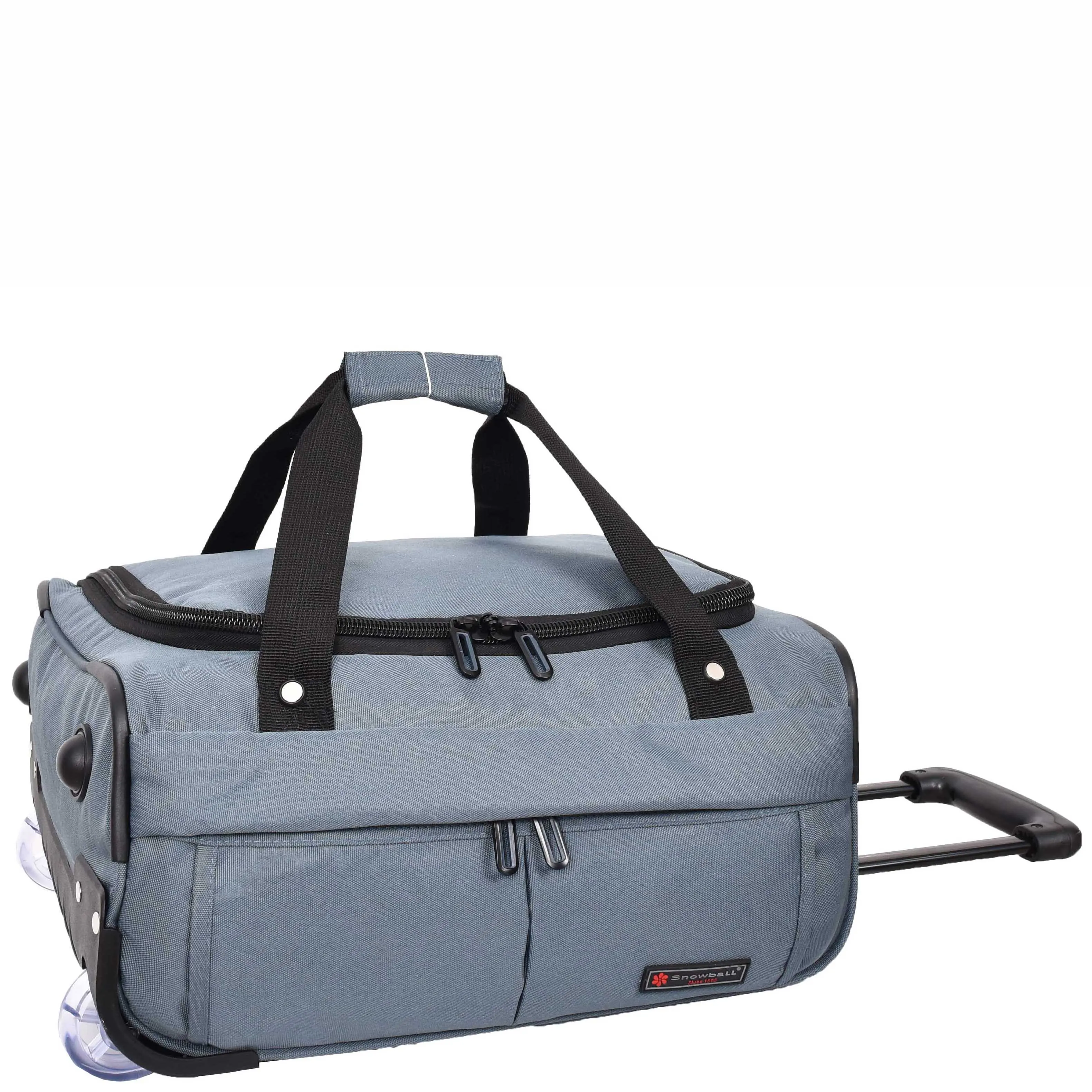 Wheeled Holdall Duffle Mid Size Bag HOL214 Grey