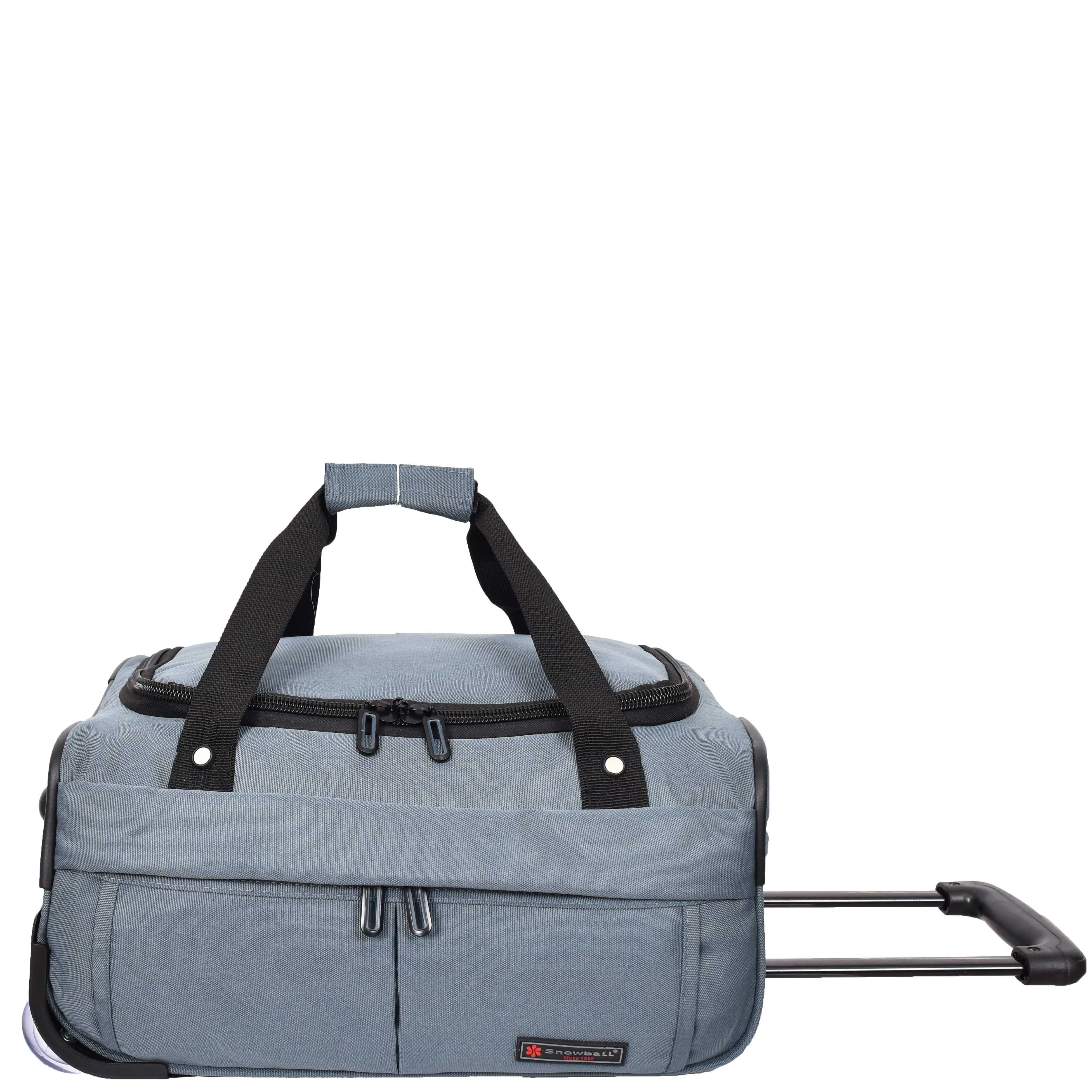 Wheeled Holdall Duffle Mid Size Bag HOL214 Grey