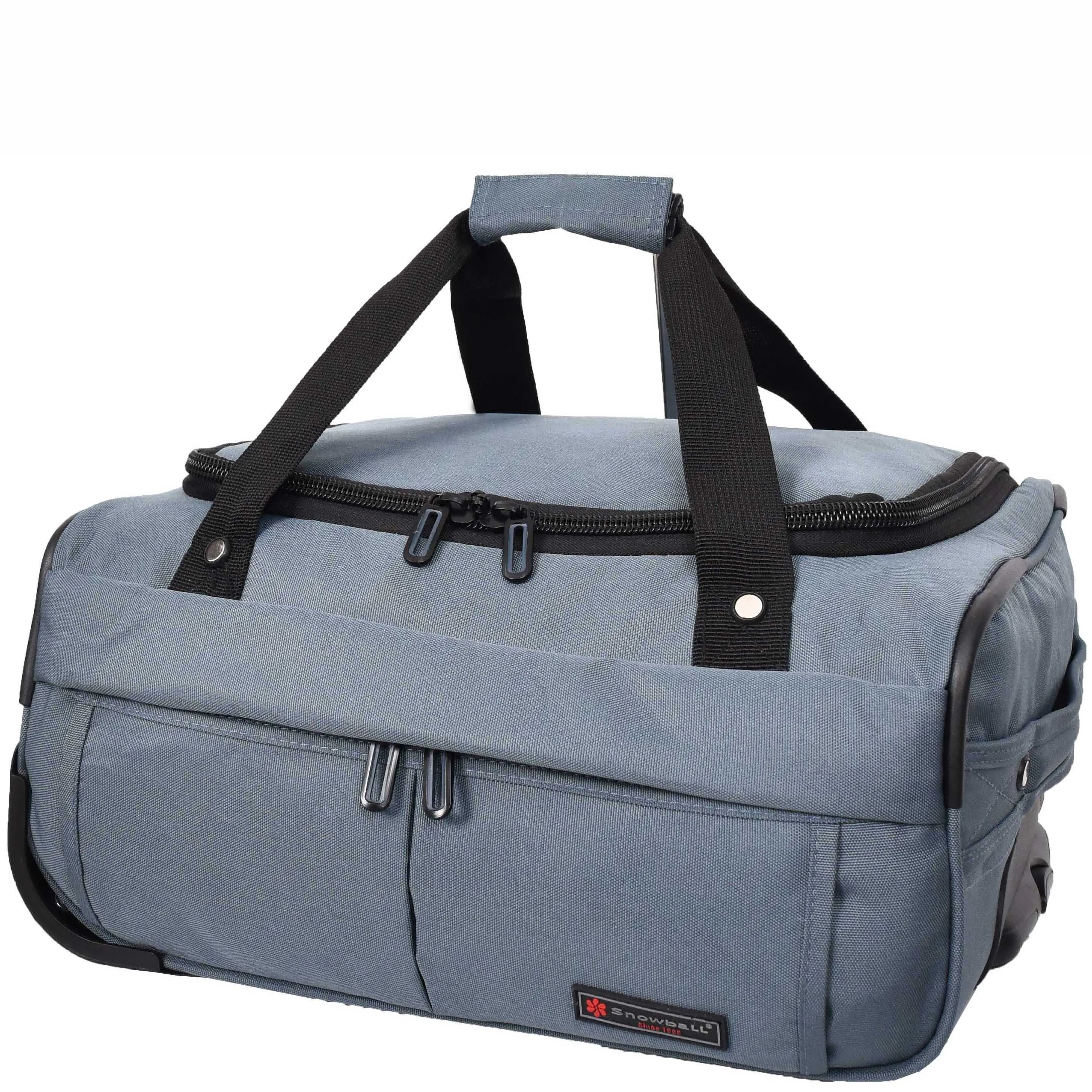 Wheeled Holdall Duffle Mid Size Bag HOL214 Grey