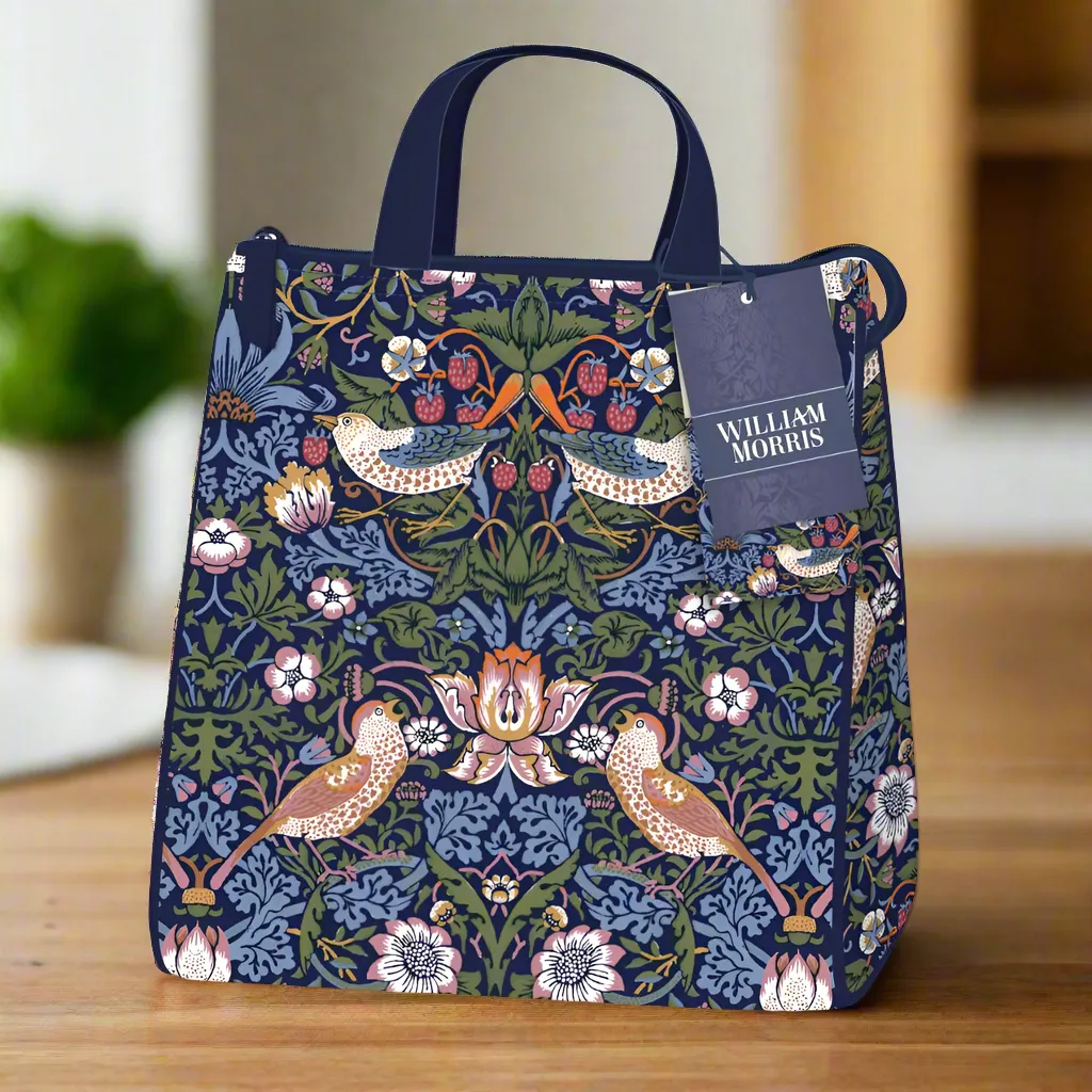 William Morris Strawberry Thief Lunch Bag