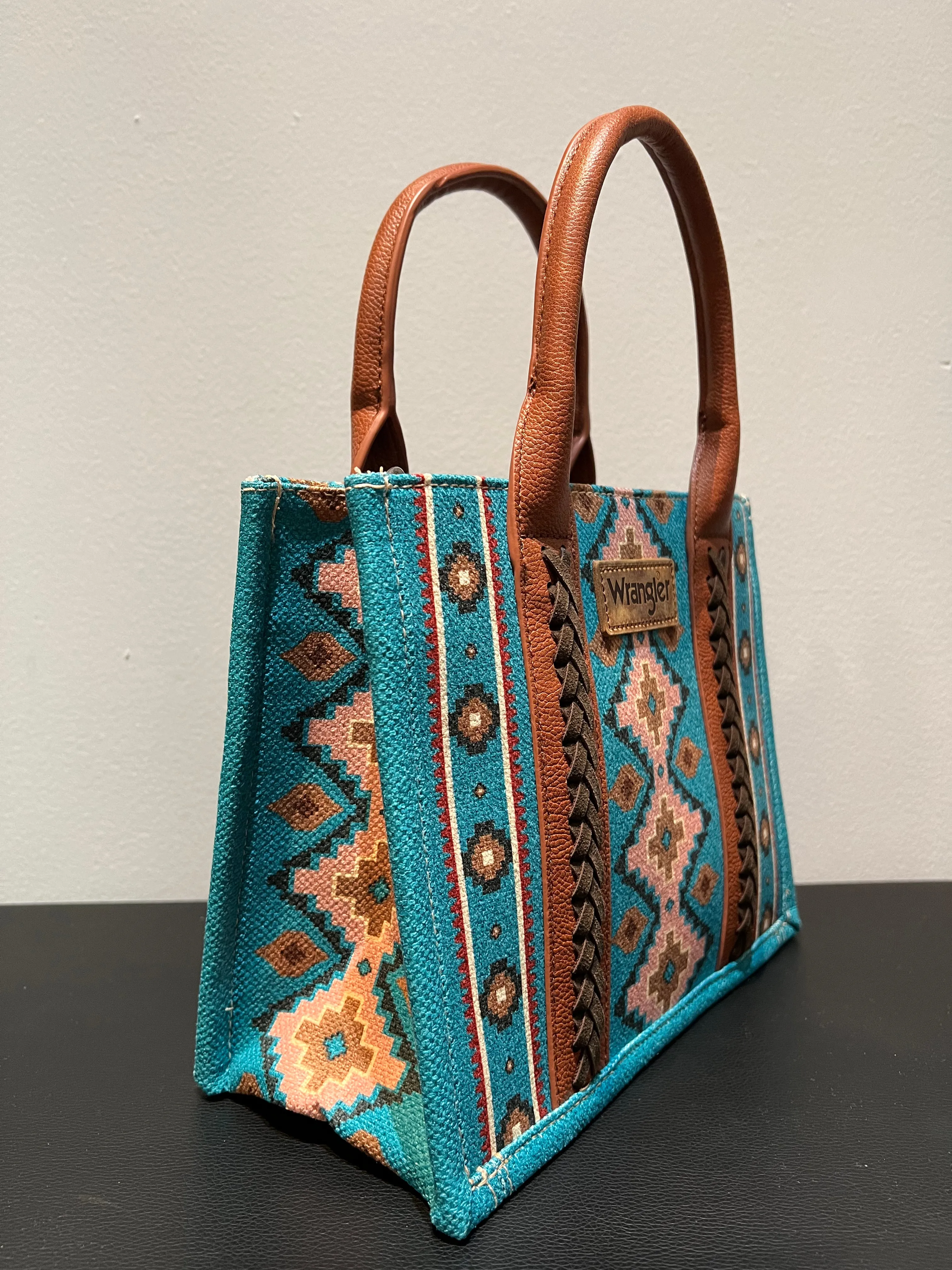 Wrangler Mini Crossbody Tote Dark Turquoise