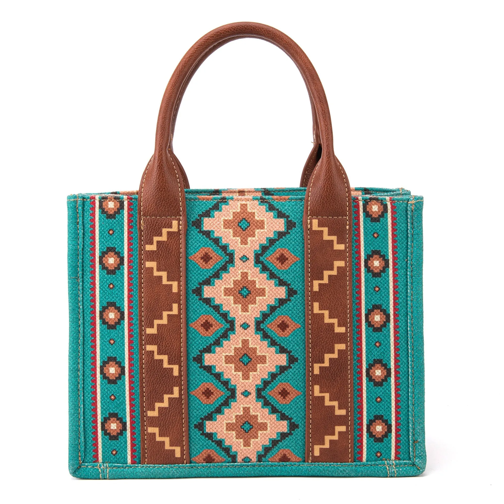 Wrangler Mini Crossbody Tote Turquoise