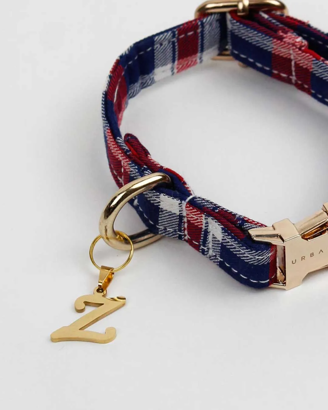 Z Gold Initial Dog Charm