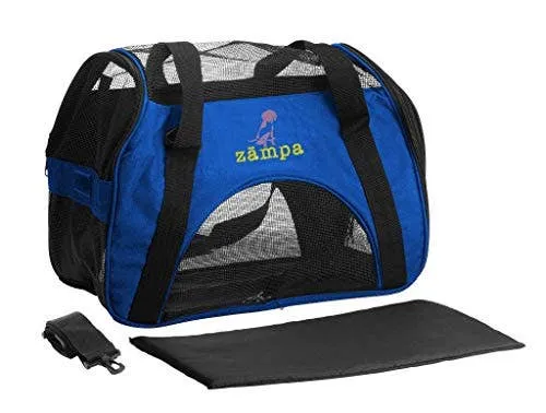 Zampa Pets - Soft Side Pet Travel Carrier (Medium)