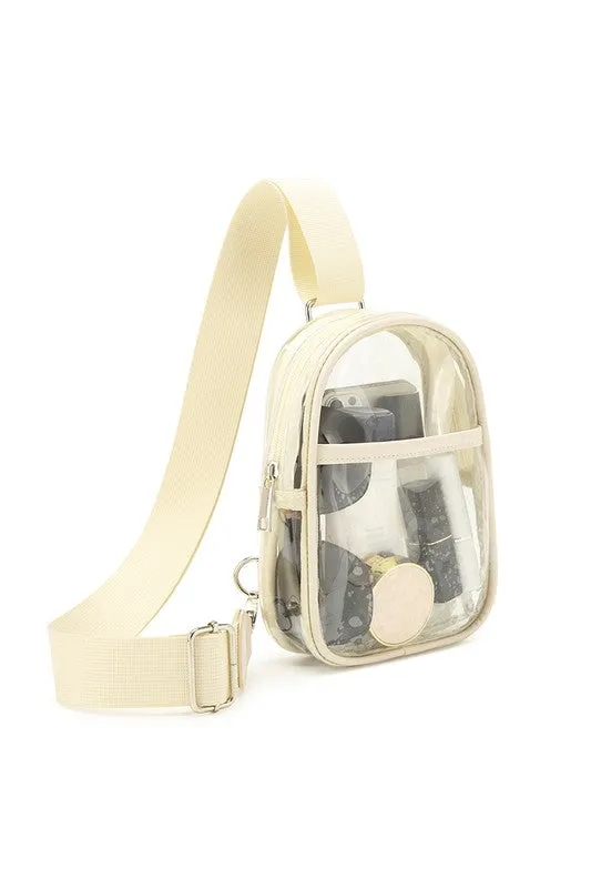 ZE310 - CLEAR BAG CROSSBODY