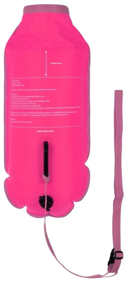 ZONE3 Recycled Swim Safety Buoy/Dry Bag 28L